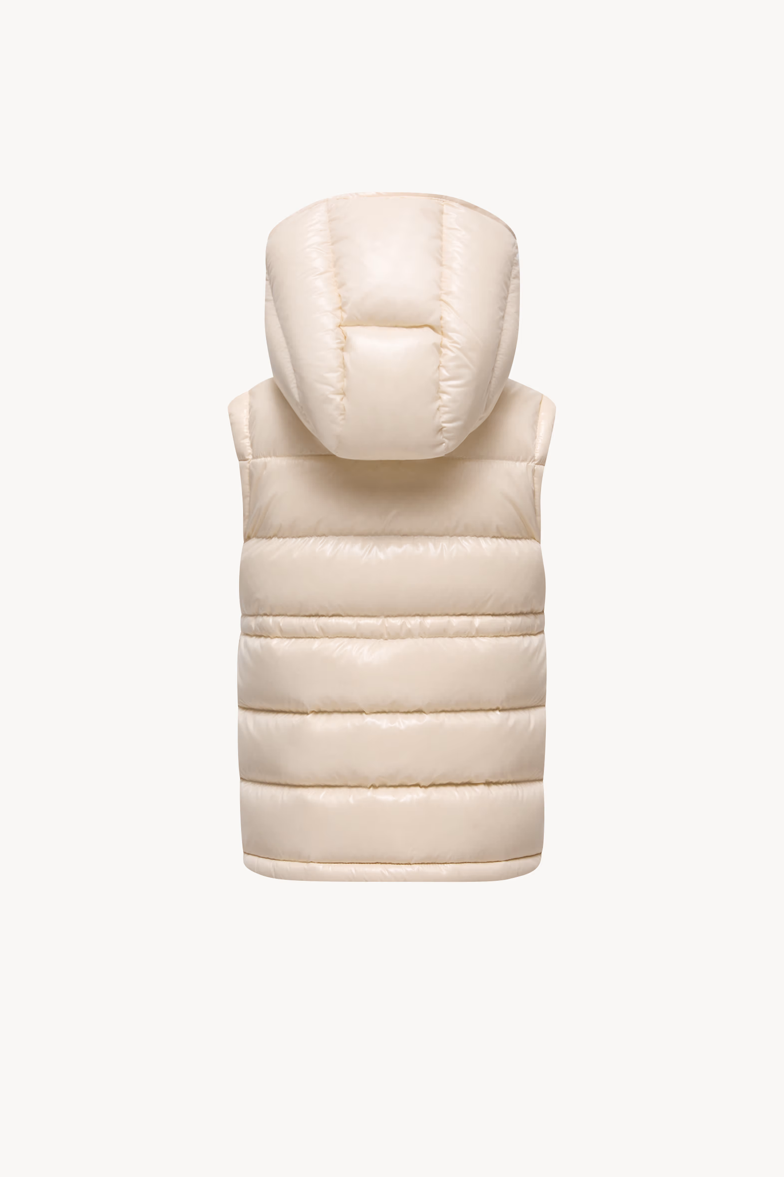 Doudoune sans manches à capuche Ania Fille Blanc Moncler 4